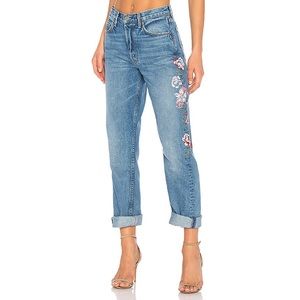 Never worn GRLFRND rise jeans size 26